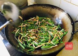 韭菜炒豆干的做法图解7