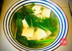 菜心豆腐汤的做法图解8