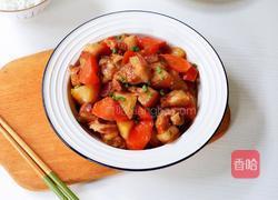 胡萝卜炖肉的做法图解16