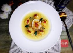 菊花萝卜丸子汤的做法图解11