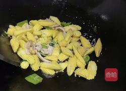 肉片炒玉米笋的做法图解8