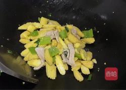 肉片炒玉米笋的做法图解9