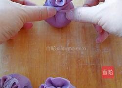 紫薯豆沙福袋的做法图解8