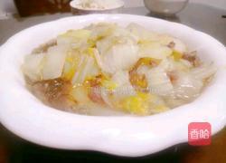 五花肉烧大白菜的做法图解8