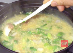 莲藕肉末小米粥的做法图解10