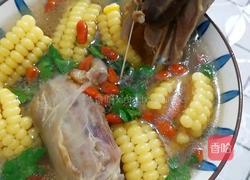 玉米段羊腿汤的做法图解7