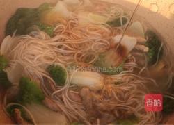 青菜肉丝汤面的做法图解9