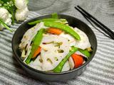荷兰豆炒藕片