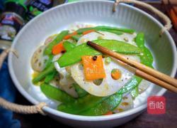椒麻荷兰豆炒藕片的做法图解11
