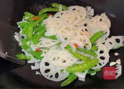 荷兰豆炒藕片的做法图解7