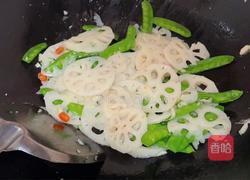 荷兰豆炒藕片的做法图解9