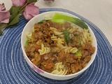 肉酱拌面