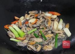 辣炒海虹的做法图解4
