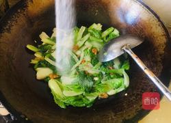 油滋啦炒小白菜的做法图解4