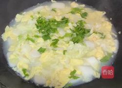 清汤白菜年糕片的做法图解10