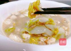 娃娃菜烧豆腐的做法图解8