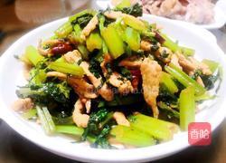 芹菜炒肉的做法图解5
