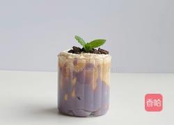 紫芋泥咖啡奶咖的做法图解10