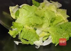 蒜蓉酱炒生菜的做法图解6