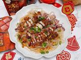 土豆粉蒸鱿鱼