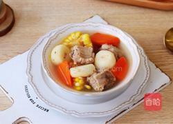 马蹄玉米排骨汤的做法图解9