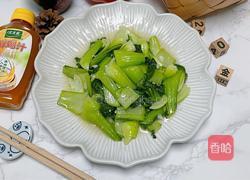蒜香上海青的做法图解12