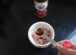 荠菜炒肉丝的做法图解2