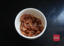 荠菜炒肉丝的做法图解4