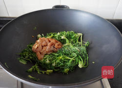 荠菜炒肉丝的做法图解8
