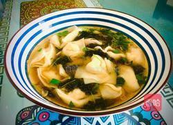 清汤鸡肉馄饨的做法图解12