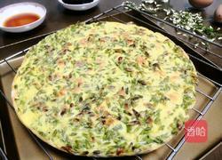 槐花蛋黄饼的做法图解12