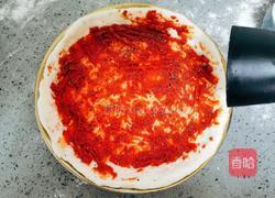 虾仁口蘑披萨的做法图解5