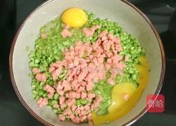 豌豆火腿鸡蛋饼的做法图解4