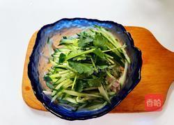 黄瓜拌鸡丝的做法图解9
