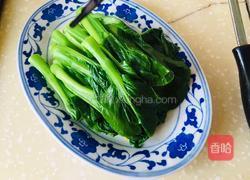 白灼菜心的做法图解3