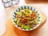 丝瓜肉末
