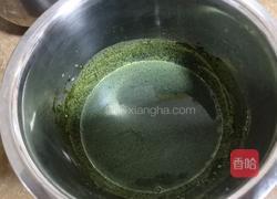 抹茶果浆三明治蛋糕 的做法图解4
