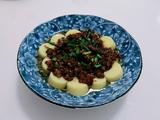 肉沫樱玉豆腐