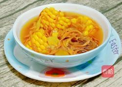 虫草花玉米筒骨汤的做法图解14