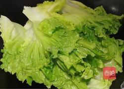 清炒生菜的做法图解4