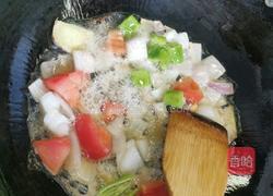 番茄玉米鸡块的做法图解7