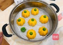 不加水的一发蓬松柔软南瓜馒头的做法图解8