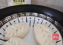 柳叶素馅包子的做法图解14