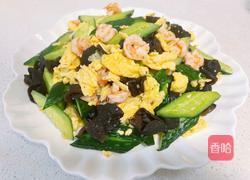 低脂低卡～黄瓜木耳炒鸡蛋的做法图解12