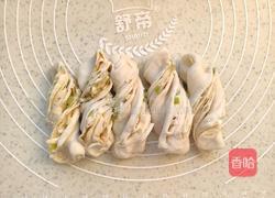 烙葱香花卷的做法图解15