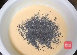 芝麻牛奶鸡蛋饼的做法图解7