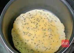 芝麻牛奶鸡蛋饼的做法图解9