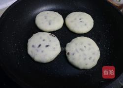 奶香红豆饼的做法图解9