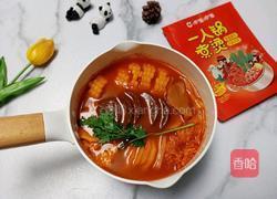 一人食番茄味小火锅的做法图解9