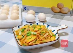 肉饼鸡蛋炒米粉的做法图解16